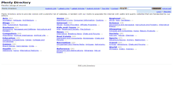 Desktop Screenshot of plenty-directory.com